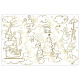 Meri Meri Christmas Coloring Posters