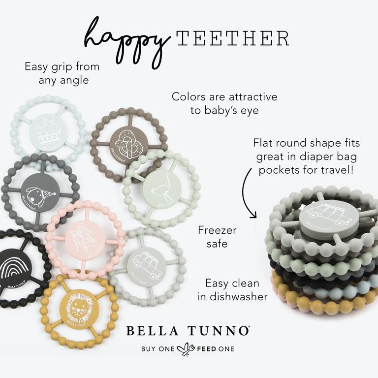 Bella Tunno Who Runs The World Happy Teether