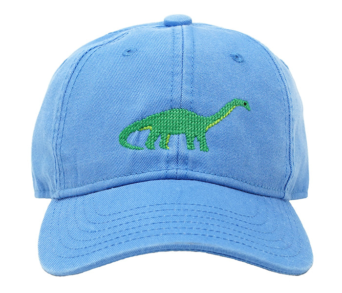 Harding Lane Kids Brontosaurus Baseball Hat in Light Blue