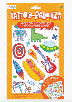 Ooly Tattoo Palooza Temporary Tattoos - Assorted