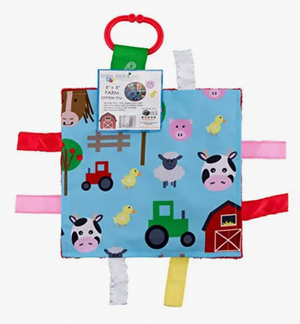 Baby Jack & Company Farm Crinkle Paper Stroller Toy