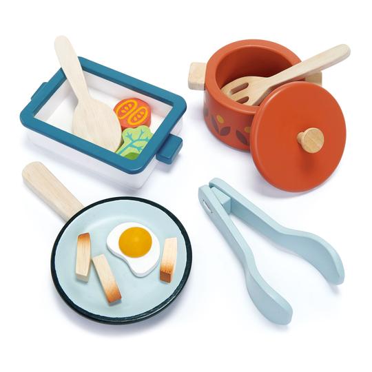 Tender Leaf Toys Pots and Pans Set