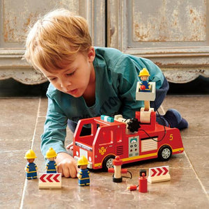 Tender Leaf Toys Fire Engine