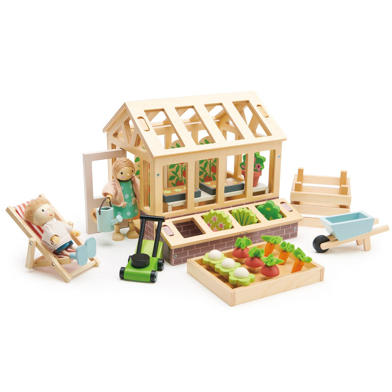 Tender Leaf Toys Greenhouse and Garden Set