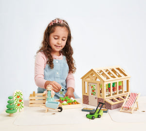 Tender Leaf Toys Greenhouse and Garden Set