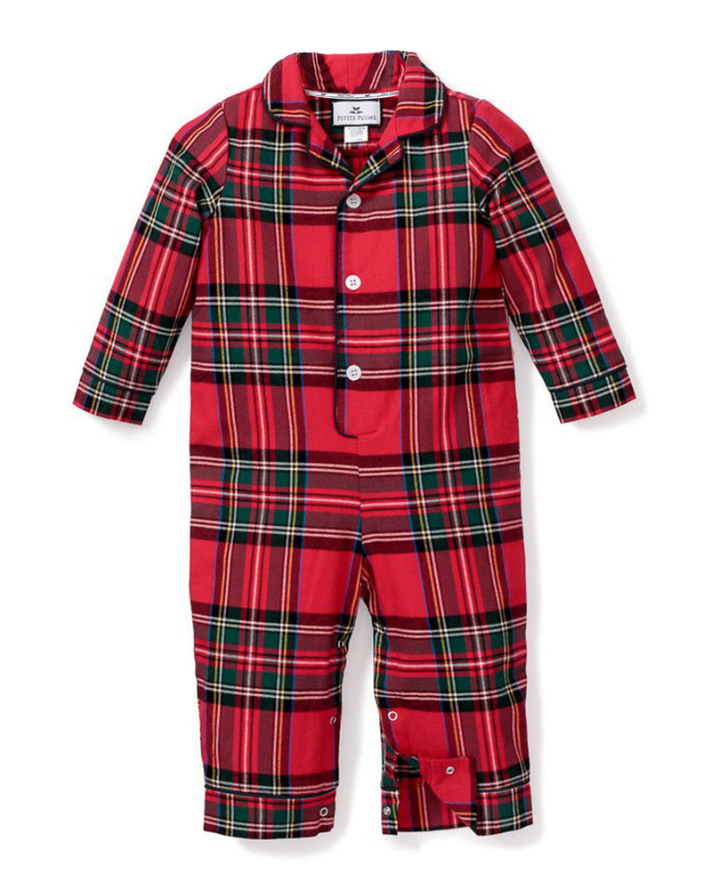 Petite Plume Cambridge Romper in Imperial Tartan