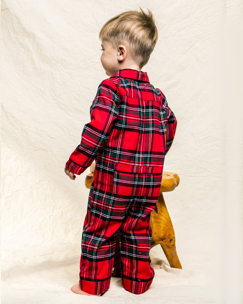 Petite Plume Cambridge Romper in Imperial Tartan