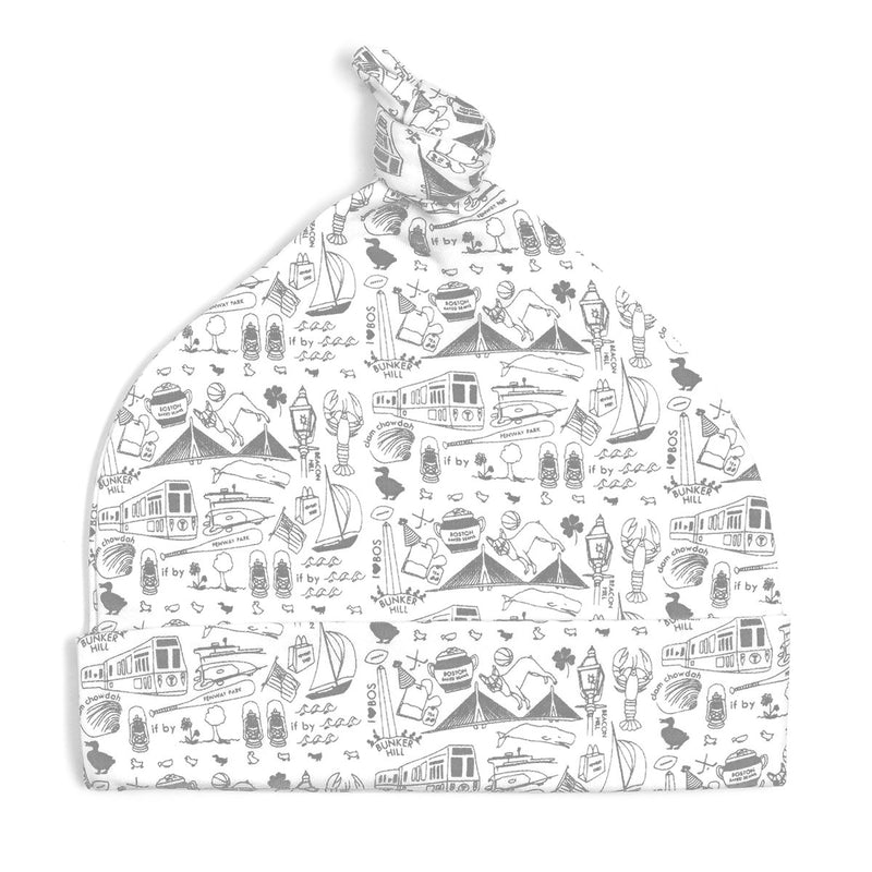 Joy Street Kids Boston Baby Hat in Cloud Gray