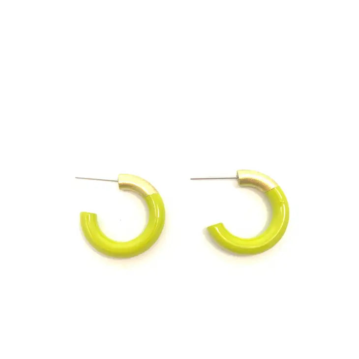 Accessory Jane Small Liz Hoops - Multiple Colors!