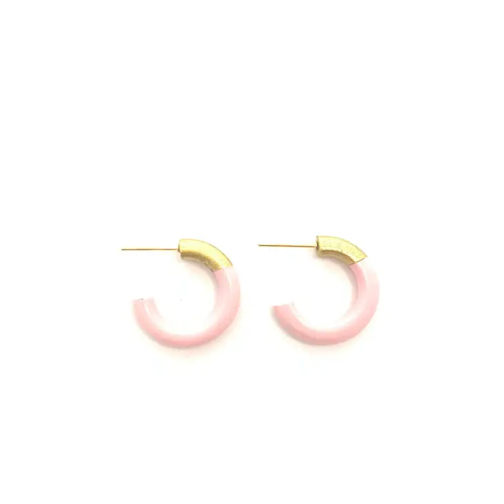 Accessory Jane Small Liz Hoops - Multiple Colors!