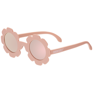 Babiators Flower Polarized Mirrored Sunglasses in Peachy Keen