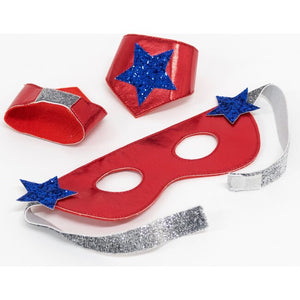 Meri Meri Blue Superhero Dress Up Costume