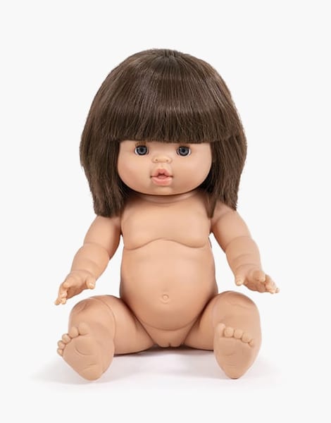 Minikane Chloe 13.5" Baby Doll with Open/Close Eye
