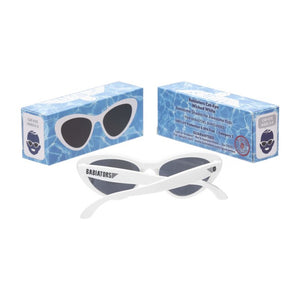 Babiators Cat Eye Sunglasses in Wicked White