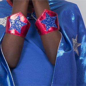 Meri Meri Blue Superhero Dress Up Costume